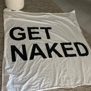 Get Naked shower curtain